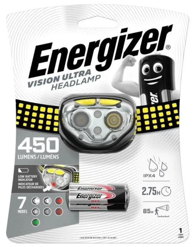Energizer Vision Ultra E301371801 Lampe Frontale LED Haute Performance - 2