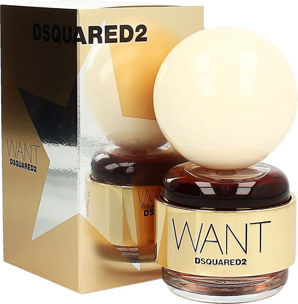 Dsquared2 Want, Frauen, 100 ml, Mandarine, Neroli, Vanille, Produktbild 