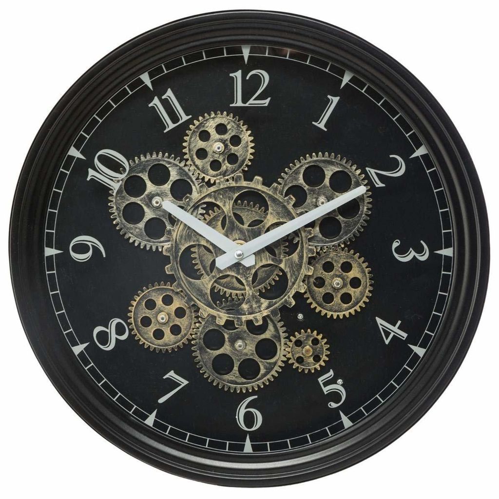 Atmosphera Wanduhr/Wanduhr Luzern - Vintage Metall - 37 cm Produktbild 