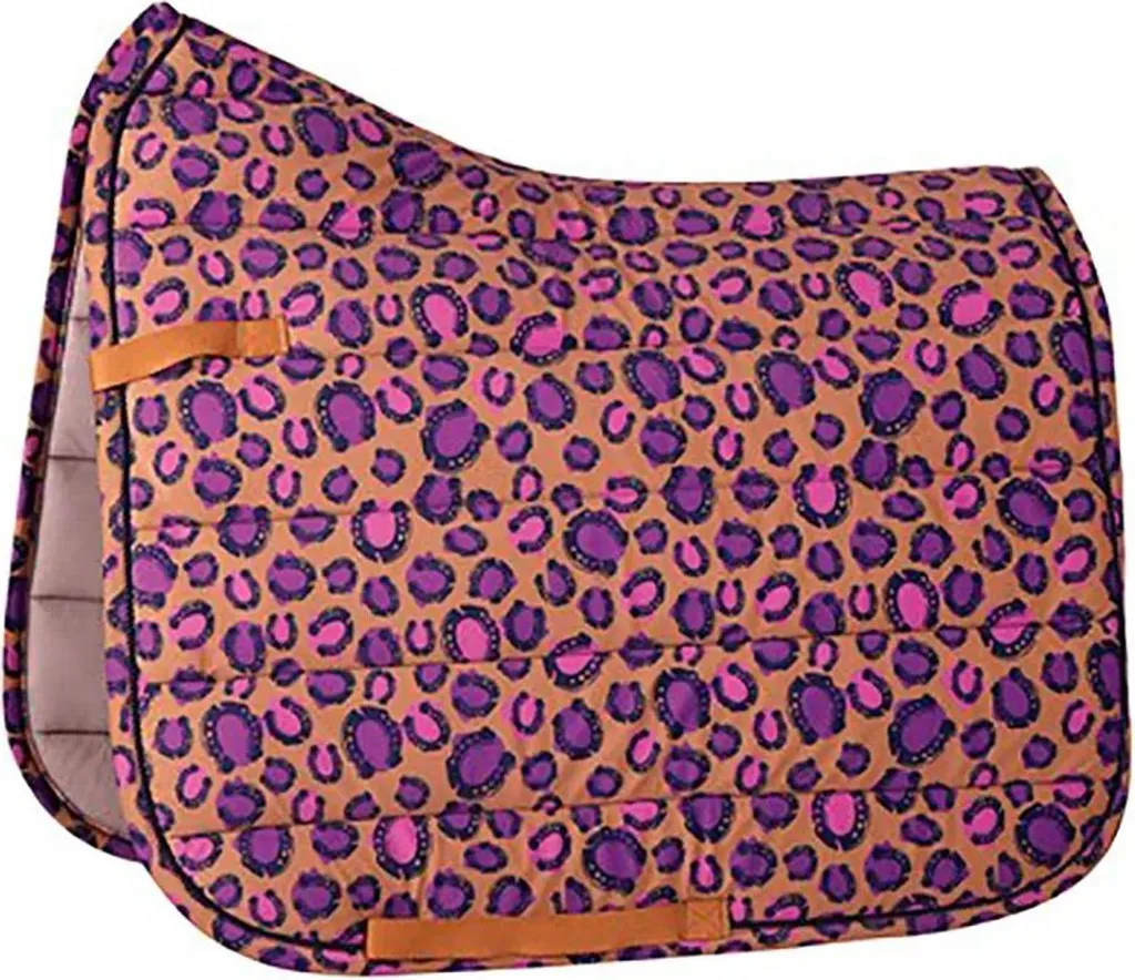 Tapis de Selle Confort Velours LouLou Logan Harrys Horse Dressage Full