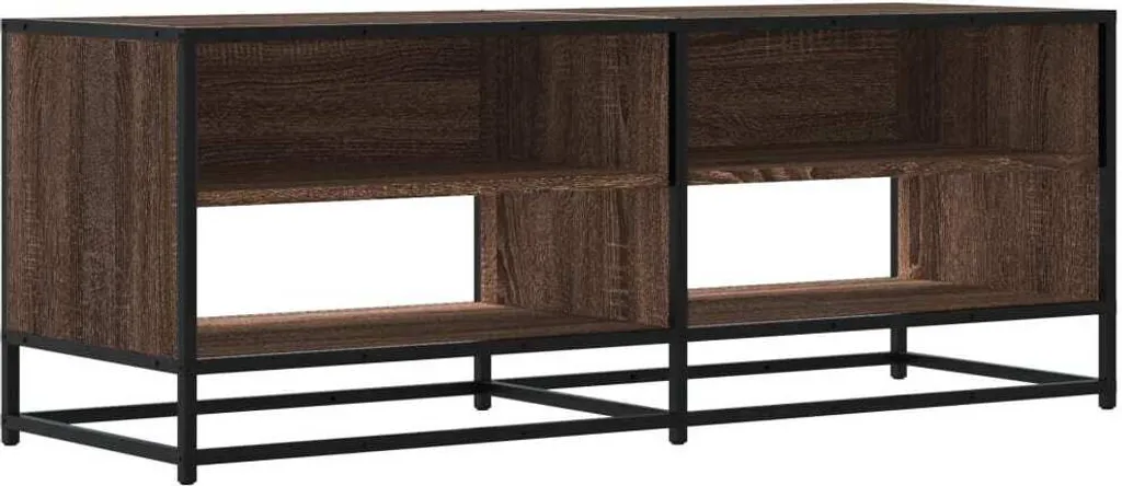 SYFAX Mobile TV Rovere Marrone 120,5 cm: Arredo Industriale Robusto