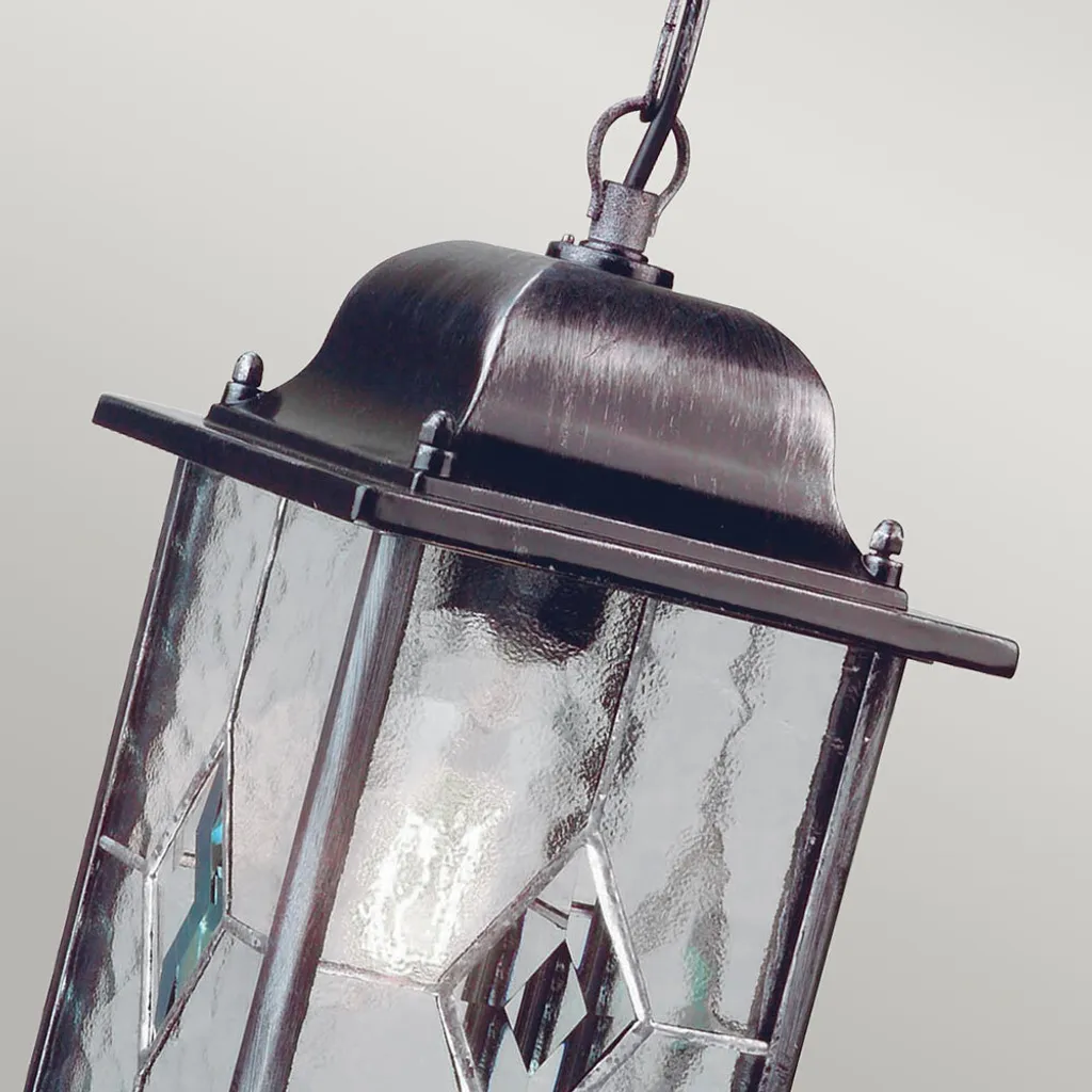 Luminaire suspendu Wexford étanche IP44 contre rouille et humidité E27 - 4