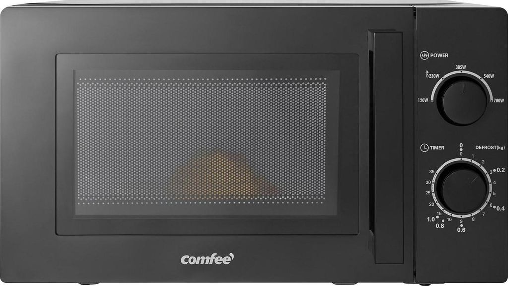 Comfee CMSN 20 BK Mikrowelle 20L, 700 Watt, Auftauprogramm, Produktbild 