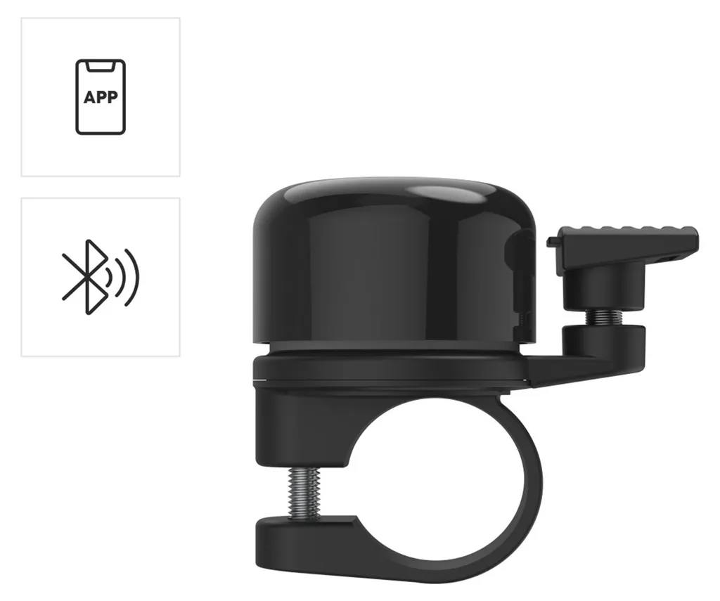 AirBell Pro Sonnette Vélo Ø22mm avec Compartiment Localiser Apple - 6