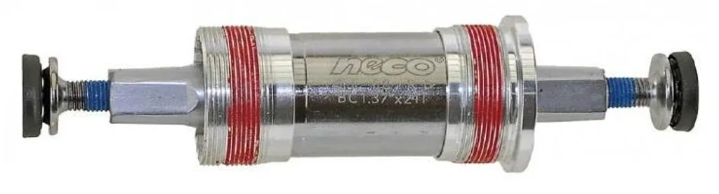Jeu de Pédalier BSA Neco 115 mm en Aluminium pour Vélo de Ville et VTT