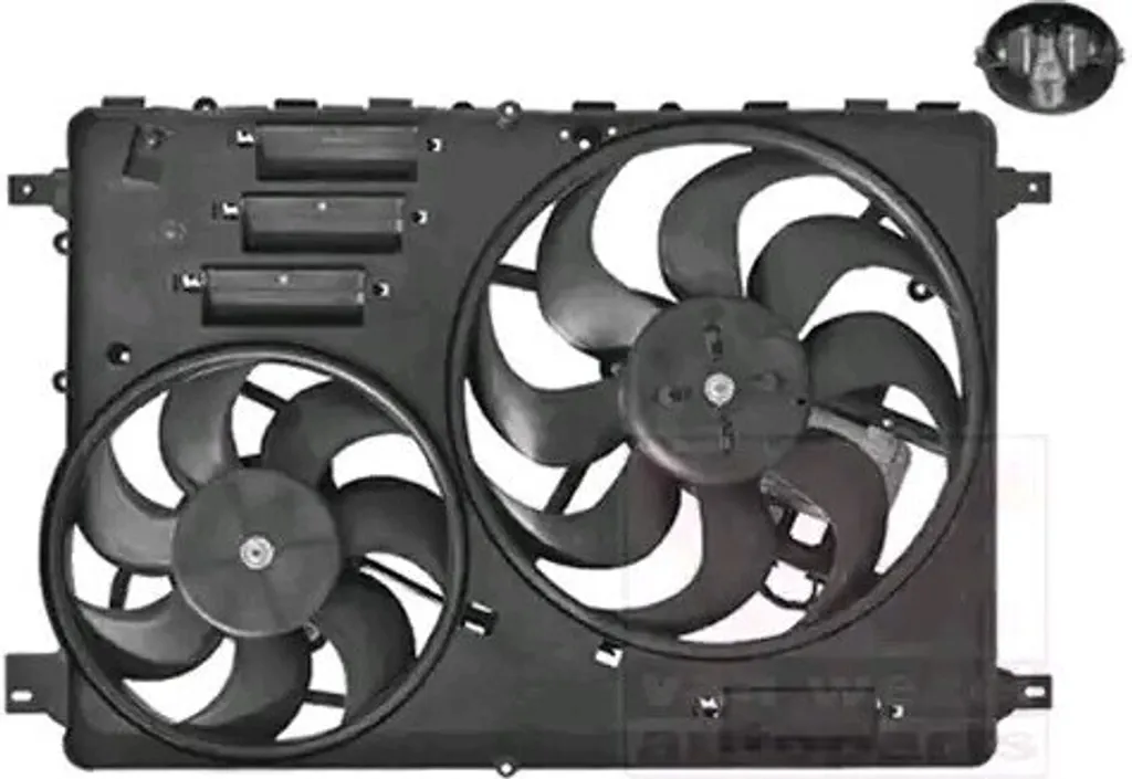 Ventilateur moteur VAN WEZEL 5922749 pour VOLVO XC60 156 Refroidissement