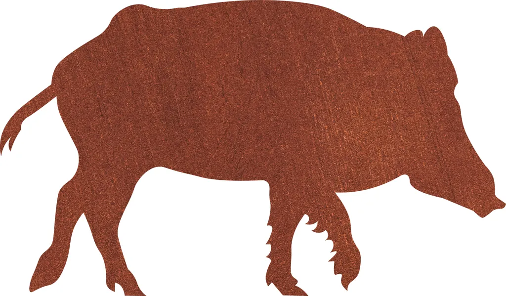 Cochon Décoratif pour Aménager une Rocaille ou Bordure de Jardin Zen