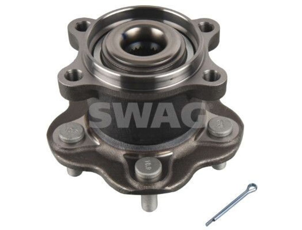 SWAG Radlagersatz Hinten Links Hinten Rechts für RENAULT KOLEOS (HY) Schrägkugellager 84mm 33 10 5242