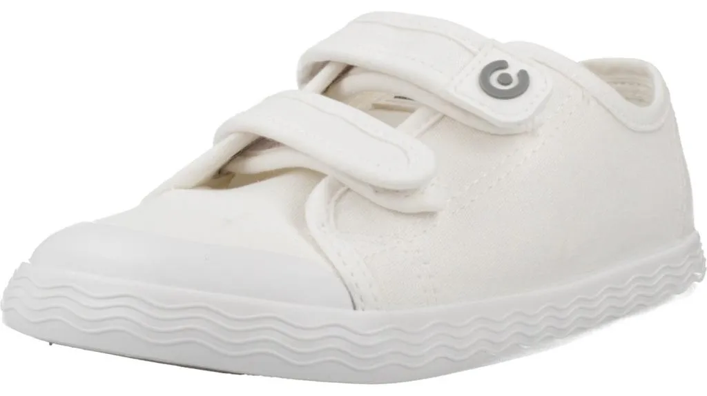 Basket Conguitos Canvas pour Enfant - Chaussures Blanches Modèle Casual