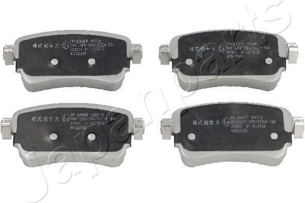 JAPANPARTS Bremsbeläge Satz Hinten Bremsklötze für TOYOTA PROACE Kasten (MDZ) PP-2004AF