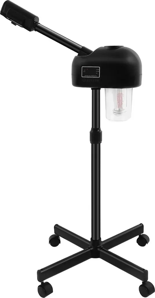 Vaporisateur Facial Ozone DT-118 de 750W - Vapeur Chaude et Socle à Roulettes