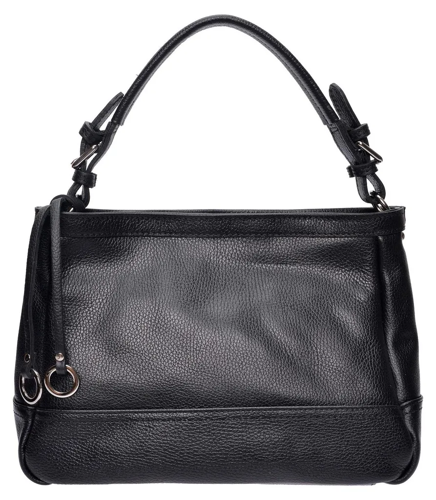 Sac bandoulière Roberta M SS26 RM 145 Nero en cuir élégant