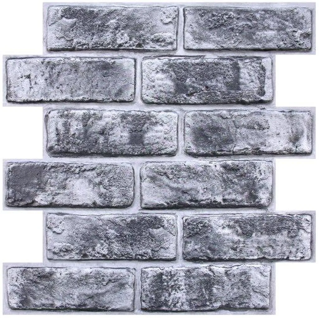 Rénover un Mur Abîmé : Panneaux 3D Autocollants Imperméables 10 Dalles 30x30
