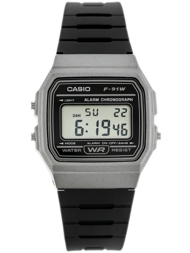 Orologio da uomo Casio F-91WM-1BDF (ZD102D) + scatola Immagine del prodotto 