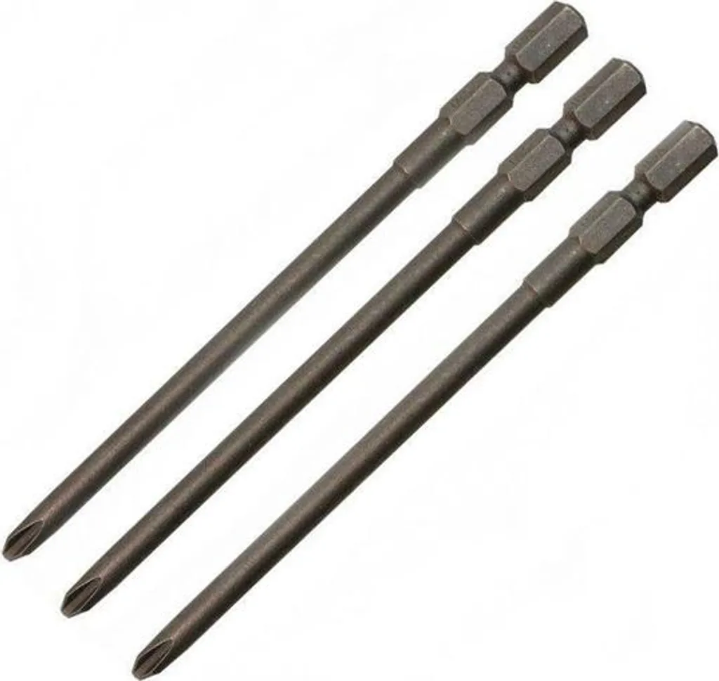 Embout de rechange PH2 160mm pour visseuse automatique Makita PH2 x3