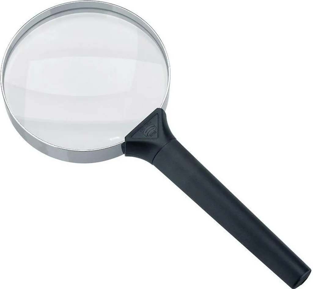 Schweizer Classic Loupe à Main 1x Ø 90 mm pour une Lecture Confortable