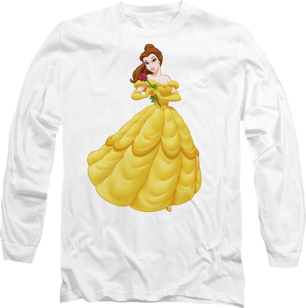 Beauty And The Beast - T-Shirt für Herren/Damen Uni TV14111 (XXL) (Weiß)