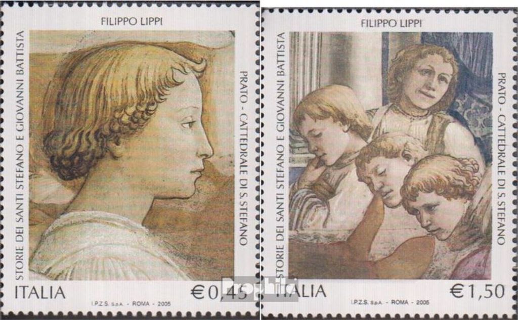 Briefmarken Italien 2005 Mi 3060-3061 (kompl.Ausg.) postfrisch Kulturelles Erbe