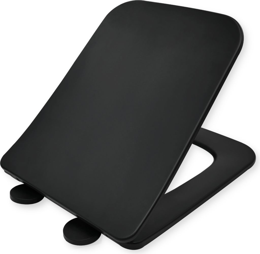 LAVITA ONIL BLACK Antibakterielle Duroplast WC-Sitz mit Produktbild 