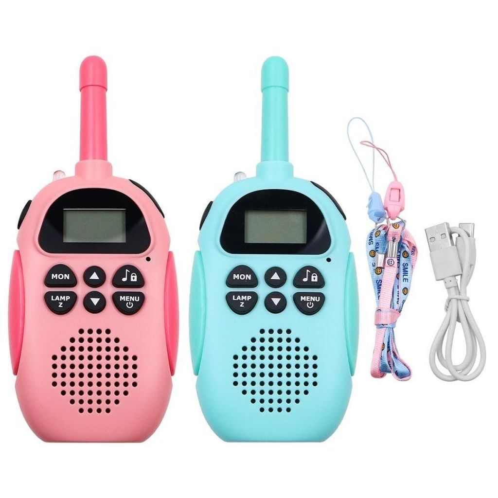 Walkie Talkie Kinder, Spielzeug ab 3-12 Jahre Kinder, Funkgeräte Abenteuer, Camping,Wandern,Christmas Birthday Gifts