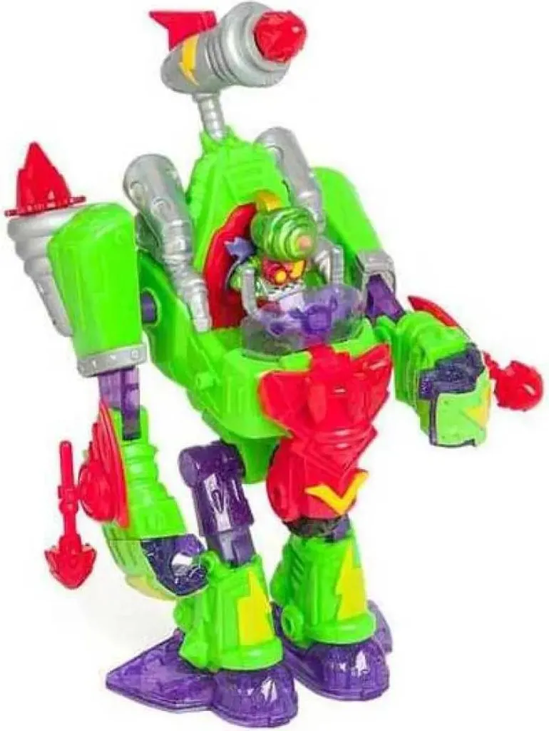 Jouet Robot Transformable Turbo Warrior Speed SuperZings Legends 32220 - 9
