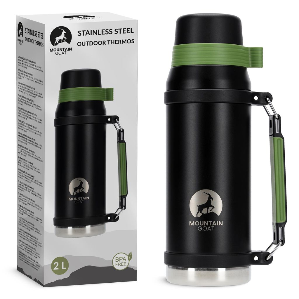 MOUNTAIN GOAT Thermoskanne, 2 Liter, Edelstahl, Produktbild 