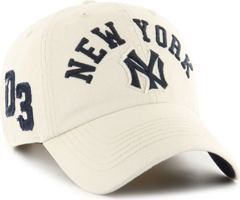 Casquette NY Yankees 47 Brand Clean Up Sable : Confort et Style MLB