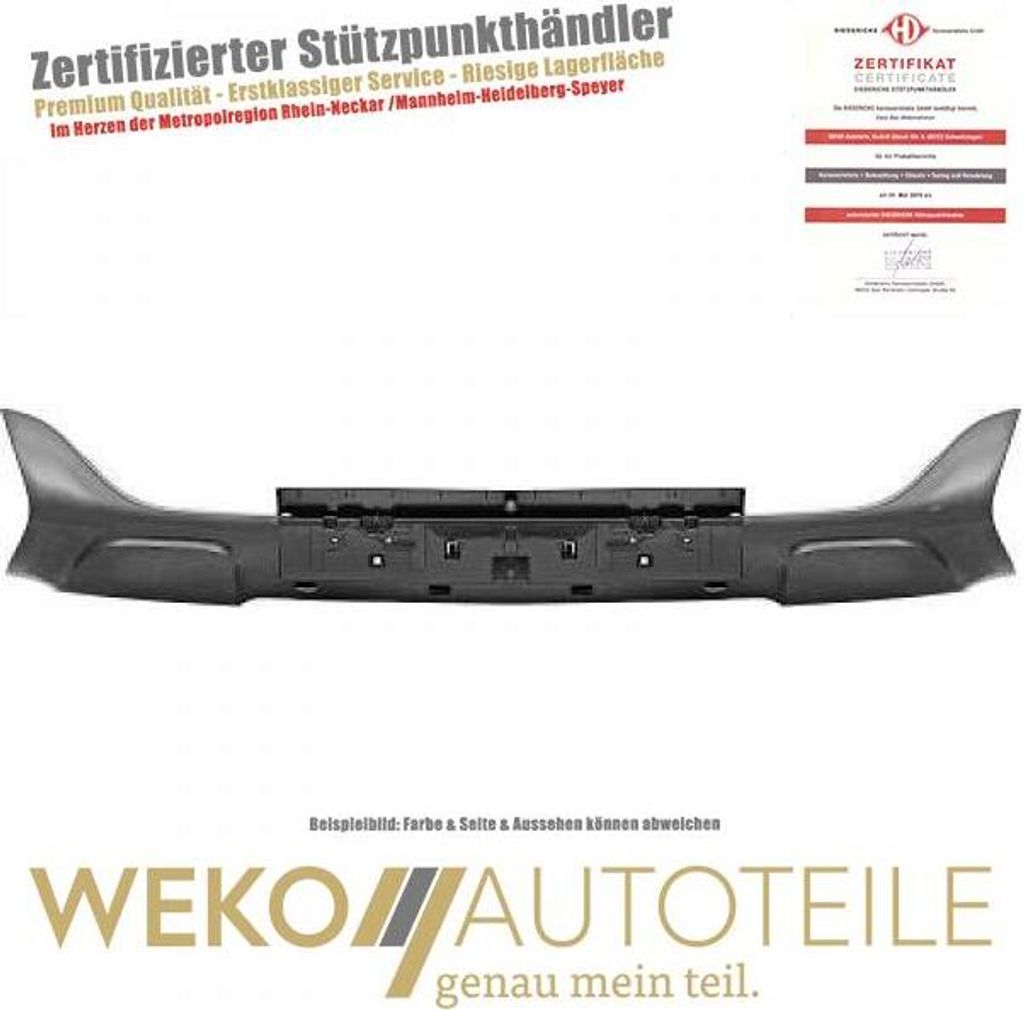 Blende Stoßstange vorne DIEDERICHS 4446062 für RENAULT