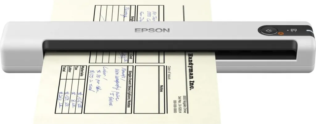 Scanner Epson WorkForce DS-70 Ultra Léger pour Numérisation Vers Cloud - 8