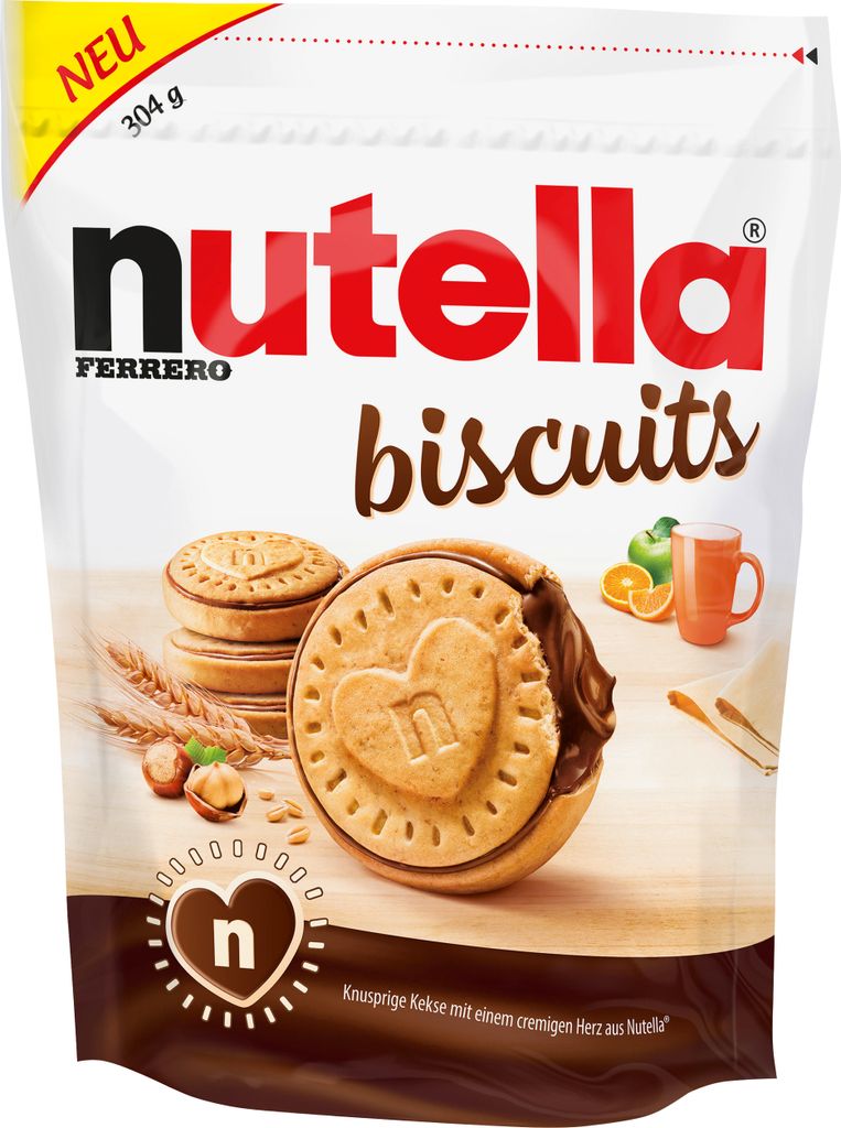 nutella 4160 nutella Biscuit Kekse 304,0 g Immagine del prodotto 
