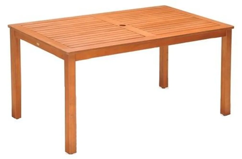 Table rectangulaire extensible en métal et verre - Collection Loft