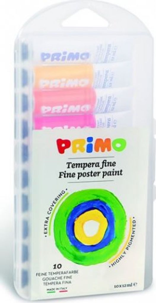 PRIMO Colori a tempera 10 x 12 ml Immagine del prodotto 
