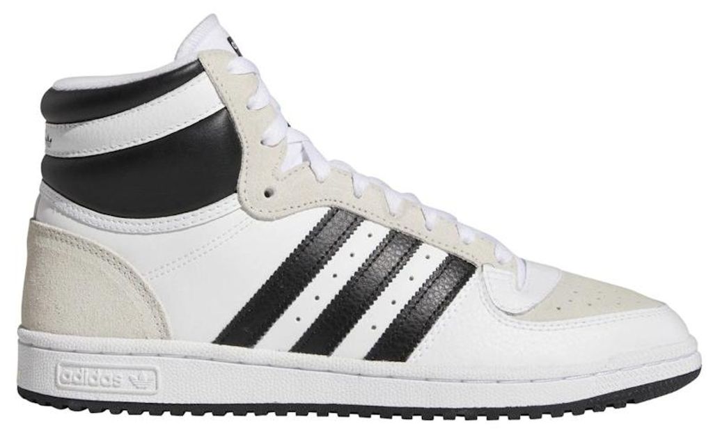 adidas Top Ten Hi White Black Taupe - EU 43 1/3 Produktbild 