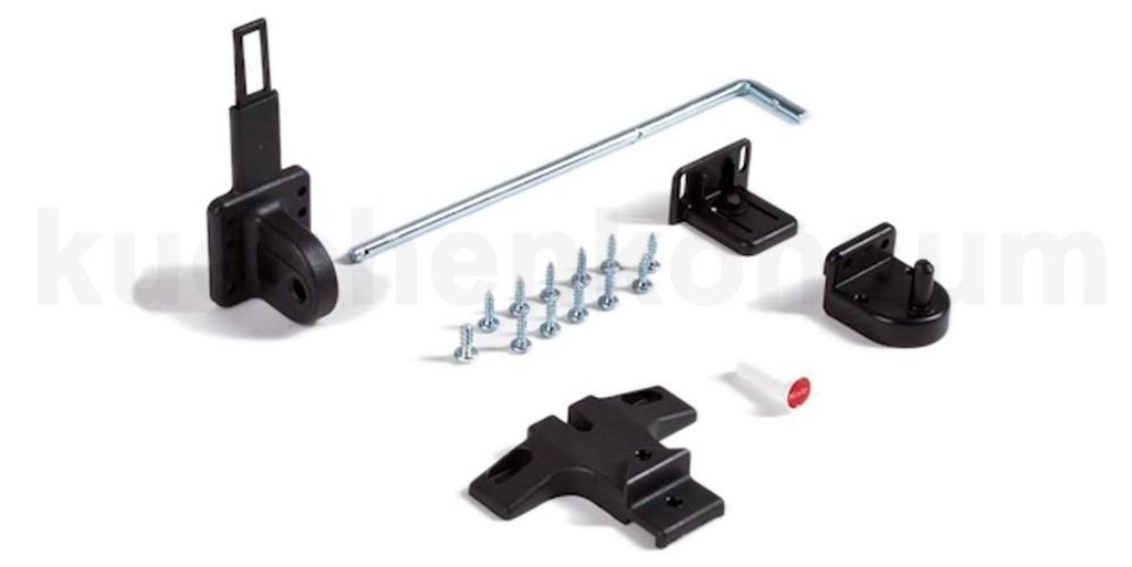 Kit de montage Hailo 1711939 noir pour Uno Duo Image du produit 
