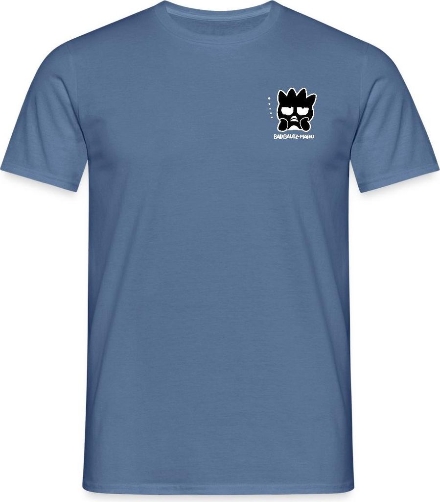 Spreadshirt Bad Badtz-Maru Portrait Männer T-Shirt, XXL, Taubenblau