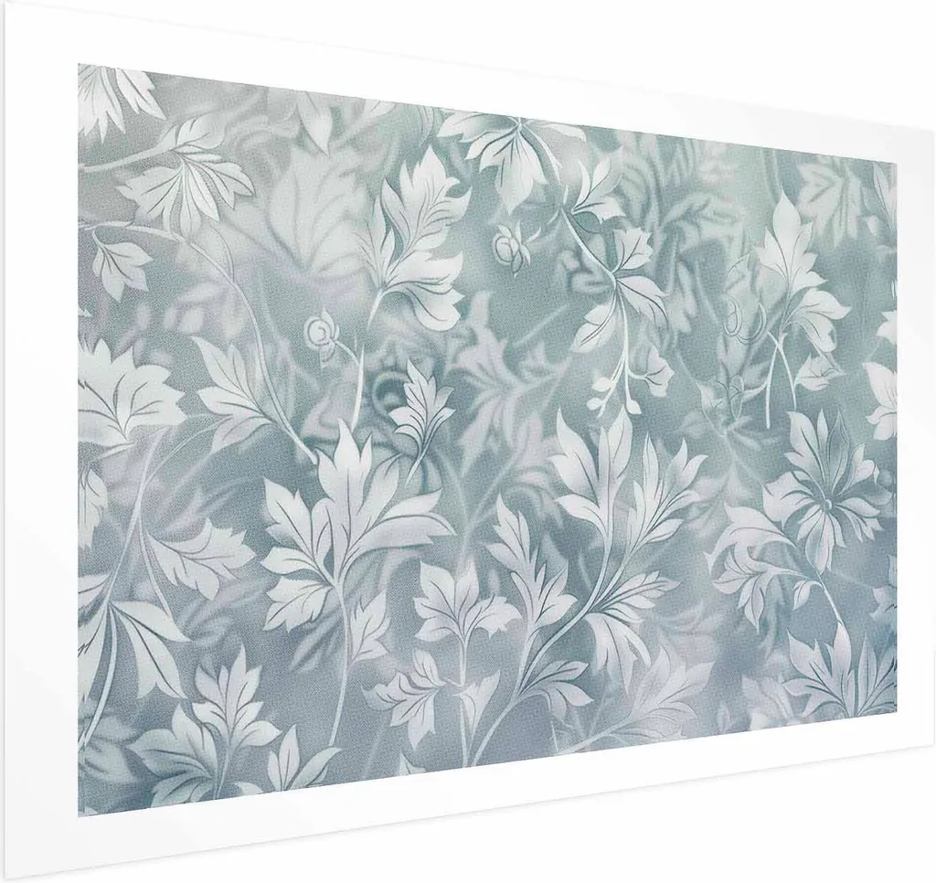 Poster 90x60 Fiori Intrecciati - Stampa Botanica per Camera e Soggiorno