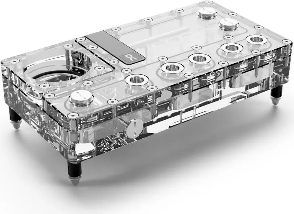 Alphacool Core Distro Plate 240 Rechts VPP/D5 - Plaque de Distribution