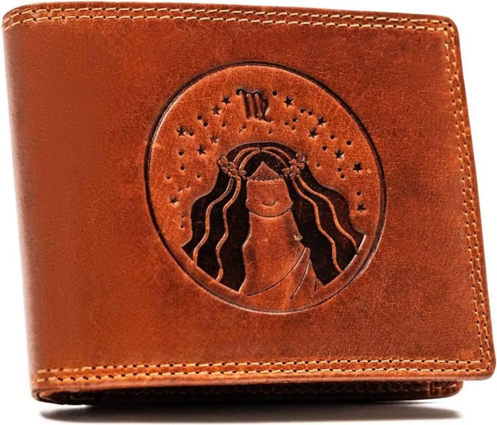 Portafoglio Uomo Peterson 12x9,5 cm Pelle Naturale Marrone RFID