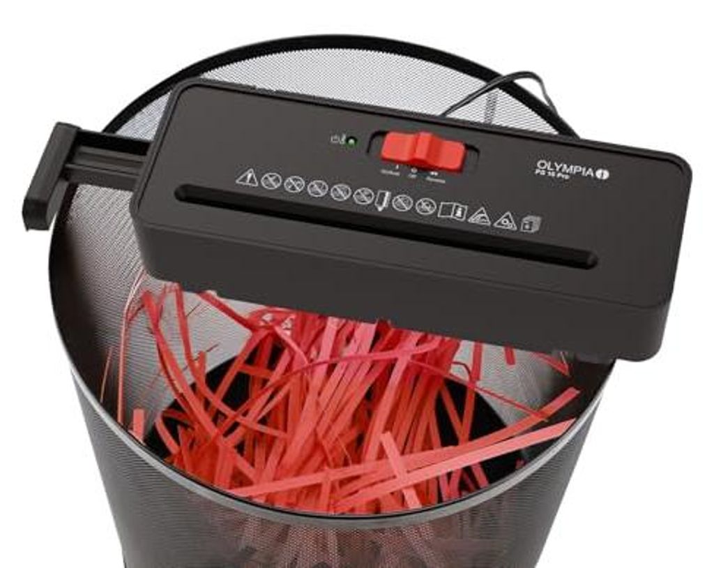 Olympia 2719 Olympia Aktenvernichter PS 16 Pro schwarz Productafbeelding 