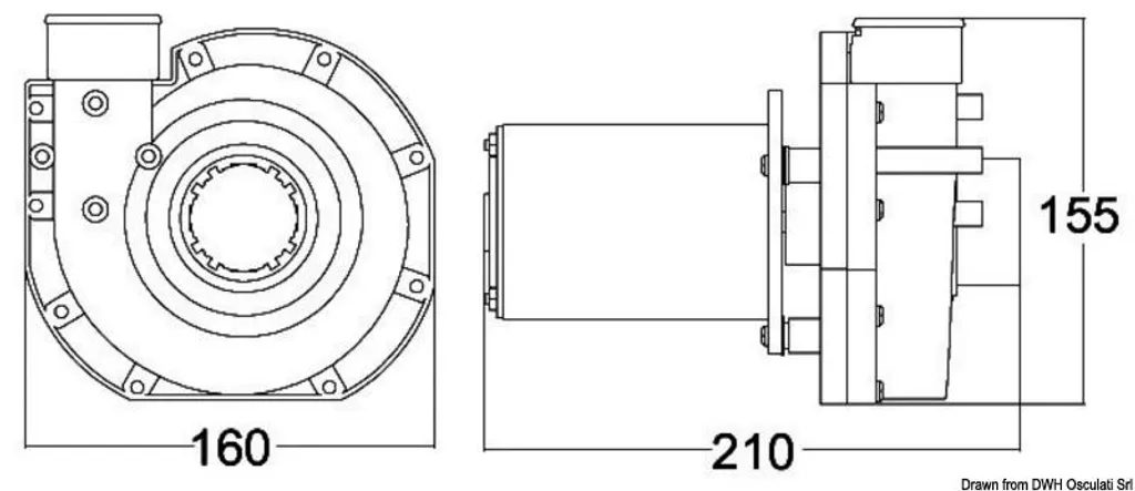 Pompe Broyeur Sanitaire 24V pour WC Marins et Systèmes d'Évacuation