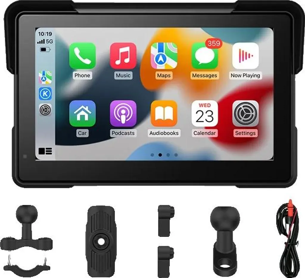 M570-NO DVR Smart Display Moto 7" HD | Android Auto & CarPlay Wireless