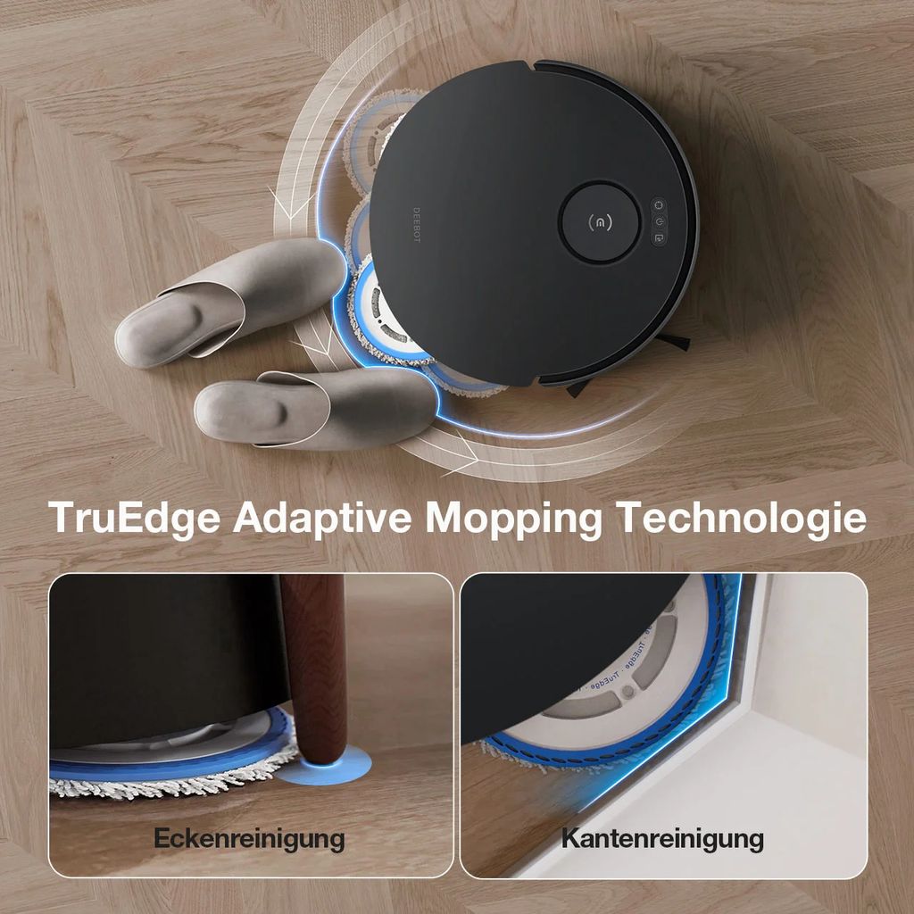 Wischtuch-Rahmen Für ECOVACS T30/T50/N30 - Mit 6 Mikrofasertüchern