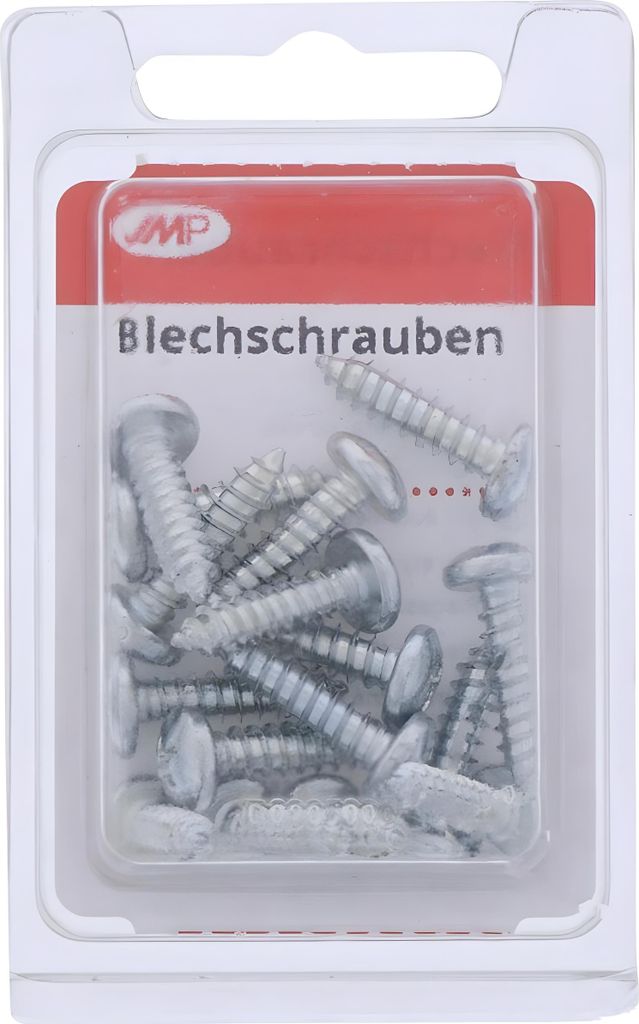 Nummernschildschraube JMP 4,8x19mm 16 Stück