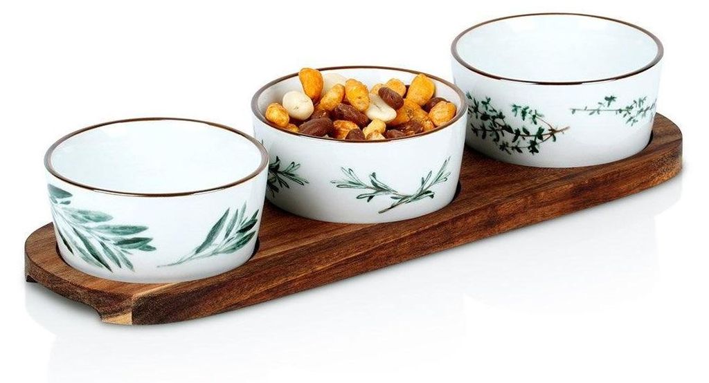 Miseczki na przekąski ceramiczne 30 cm 4 el. Zdjęcie produktu 