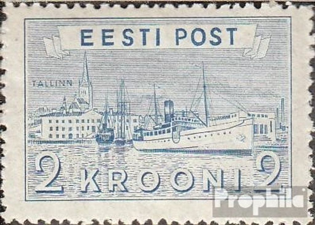 Briefmarken Estland 1938 Mi 137 (kompl.Ausg.) postfrisch Reval