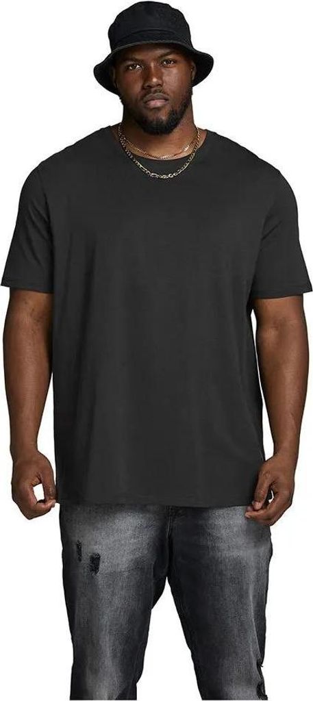 Jack & Jones Organic Basic Kurzarm-t-shirt Schwarz 8XL Herren Schwarz 8XL