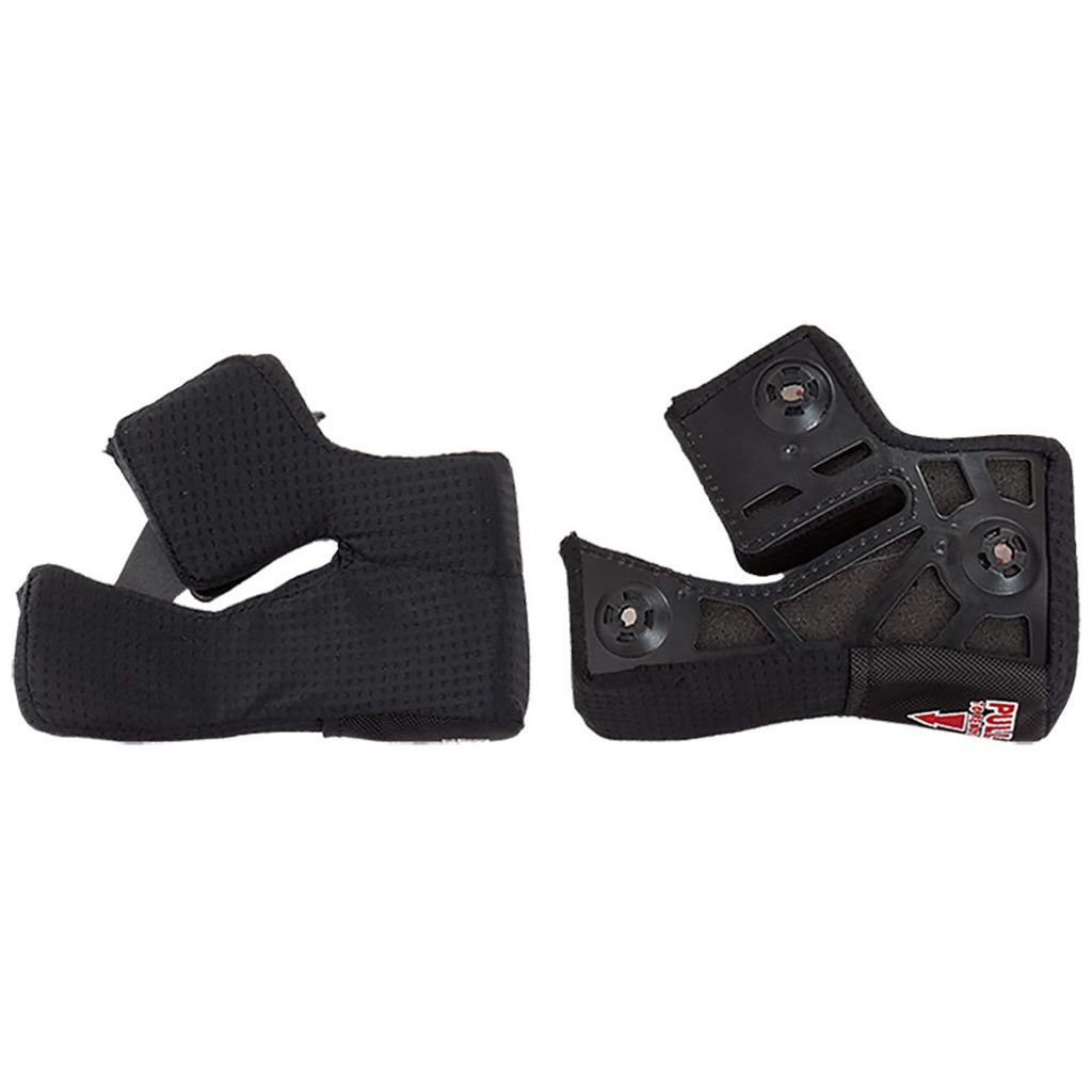 Bell Pro Star/race Star Virus Magnefusion Cheek Pads Black 60 mm