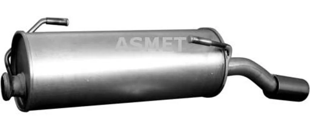 Silencieux arrière ASMET 8062 OE 1726Y1 pour Peugeot 206 essence diesel