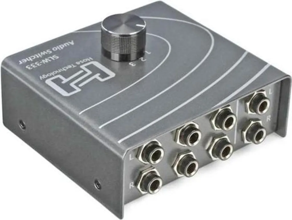 Sélecteur de Haut-Parleurs Hosa SLW-333 pour Studio et Home Cinéma