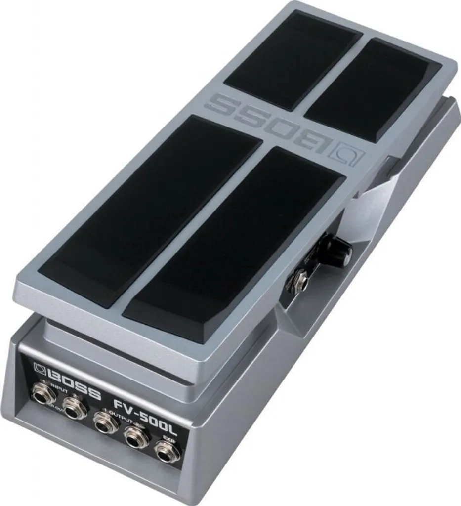 Pédale de Volume Stéréo Boss FV-500L Robuste en Aluminium Moulé